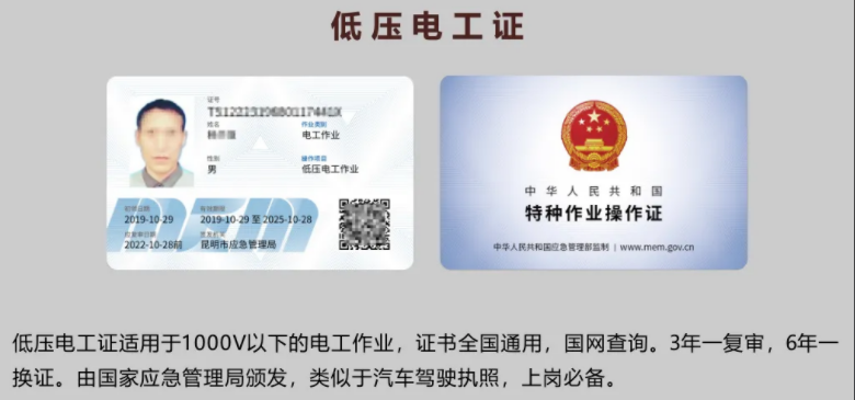 電工證分幾種，上崗證怎么考？